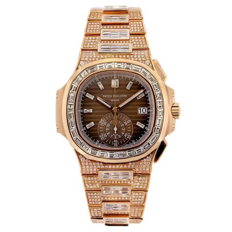 patek philippe diamond watch for sale|Patek Philippe nautilus size.